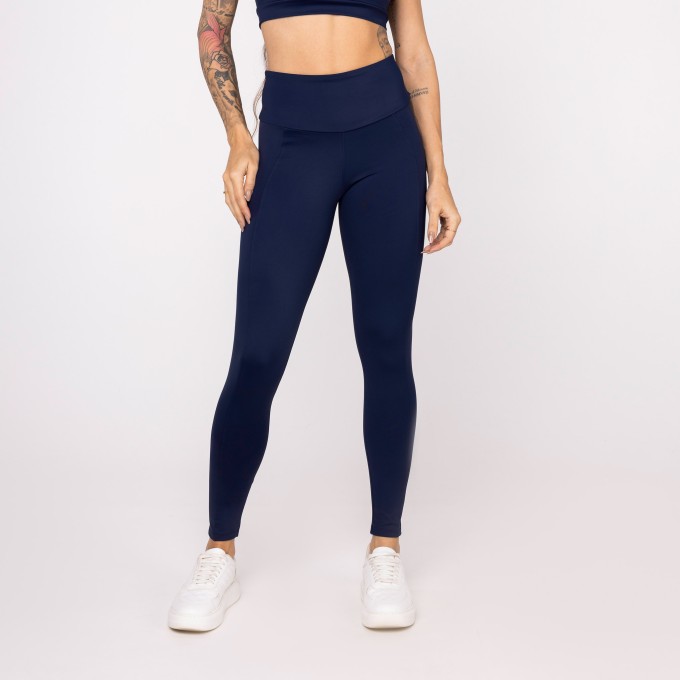 Legging Meia Lua Marinho