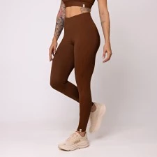 Legging Texturizada Recortes Cacau