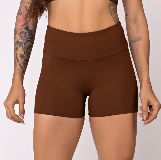 Short Básico Dunas Cacau