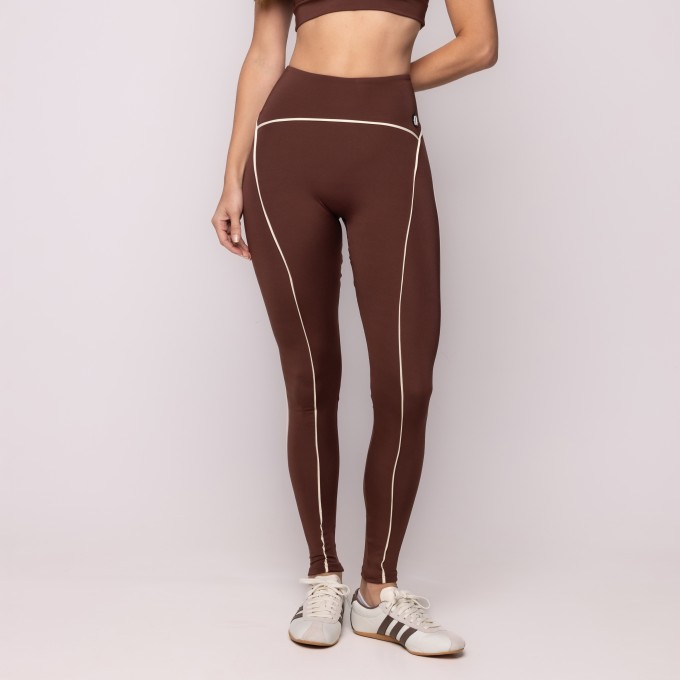 Legging Pulsar Com Vivo Contrastante Expresso