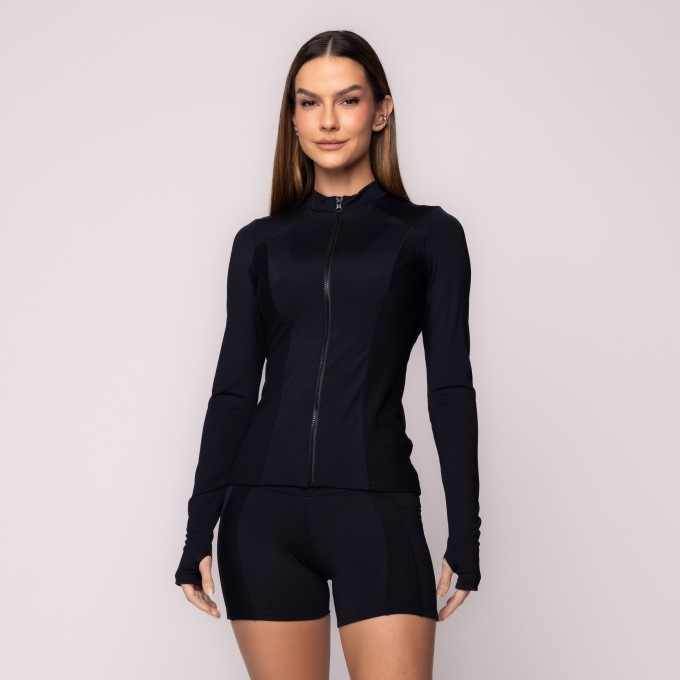 Casaco Slim Elevate Adaptiv Xtra Life Preto