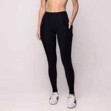 Legging com Bolsos Elevate Adaptiv Xtra Life  Preto