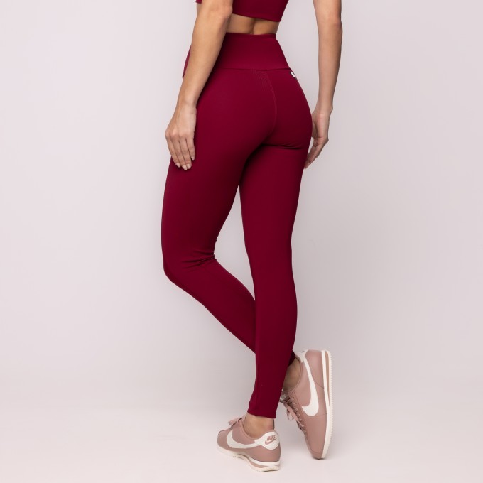Legging com Bolsos Elevate Adaptiv Xtra Life Cereja